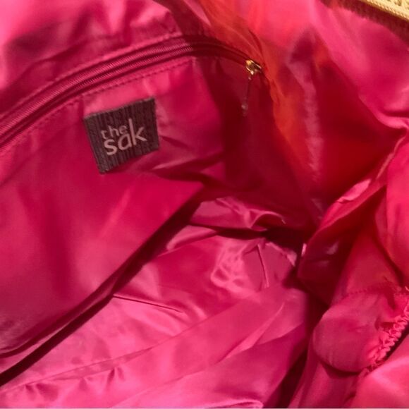 The Sak Rainbow Striped Woven Shoulder Bag Purse NWOT - Picture 12 of 12